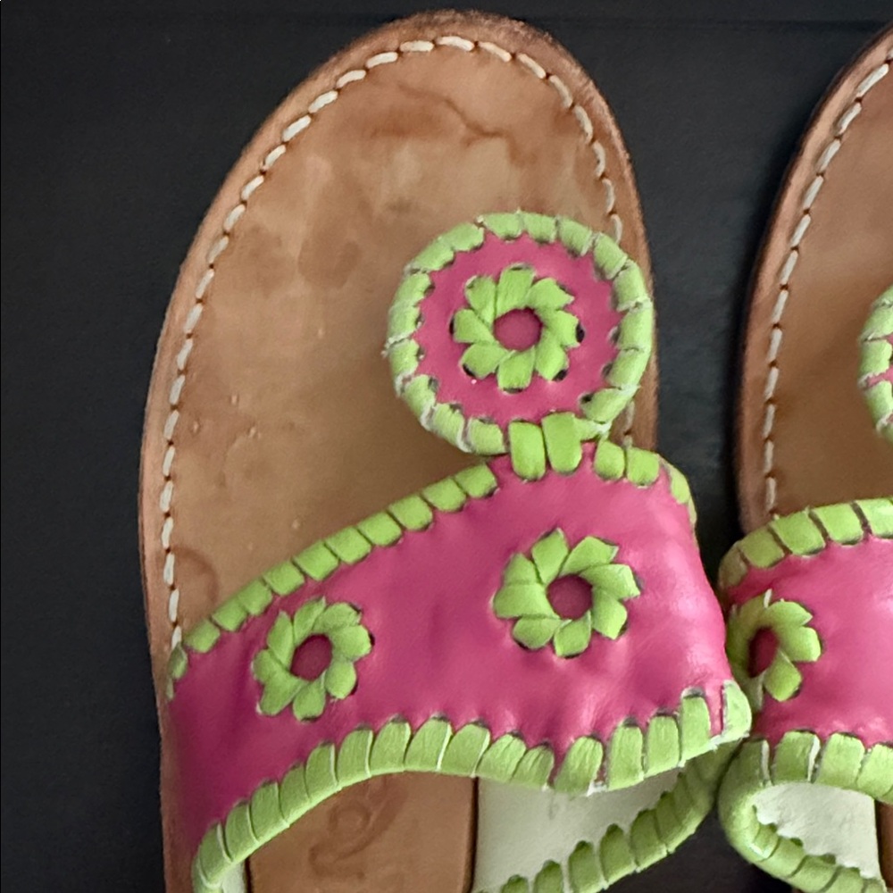 Jack Rogers Jacks Flat Sandals Size 6 - Picture 5 of 9